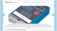 Desktop Screenshot of portabletesters.com